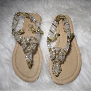 Jeweled Sandals